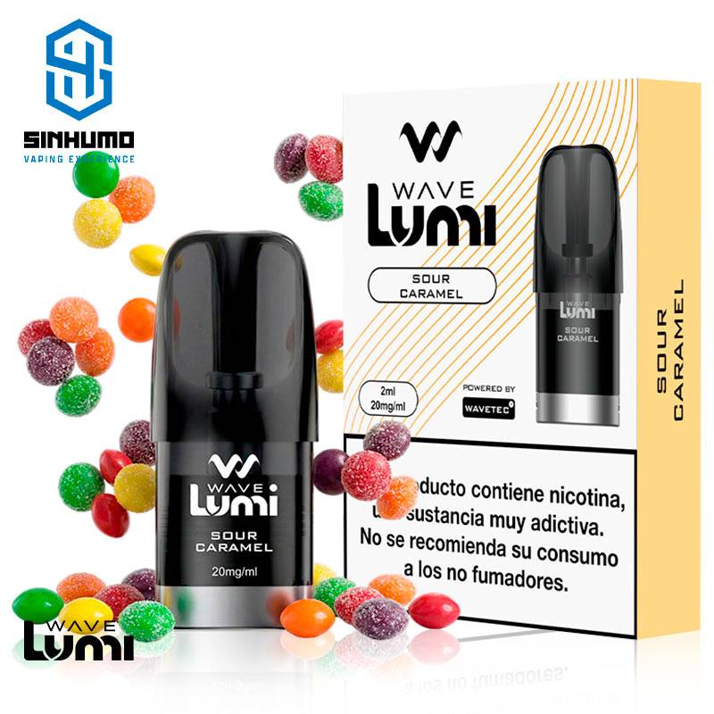 Cartucho Wave Lumi Sour Caramel 20mg