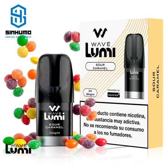 Cartucho Wave Lumi Sour Caramel 20mg
