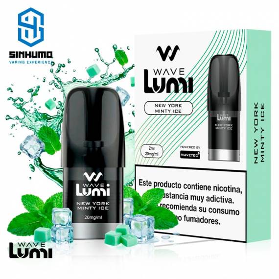 Cartucho Wave Lumi New York Minty Ice 20mg