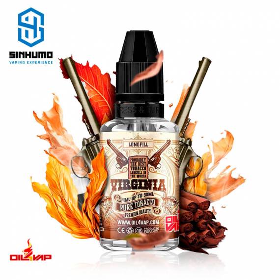 Aroma Virginia 4ml MiniLongfill Pure Tobacco by Oil4Vap