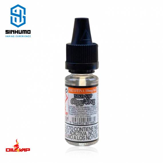 [OUTLET] NIKO VAP 40VG/60PG By OIL4VAP