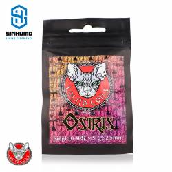 Osiris 0.40 Ohm single By Lolito Coils