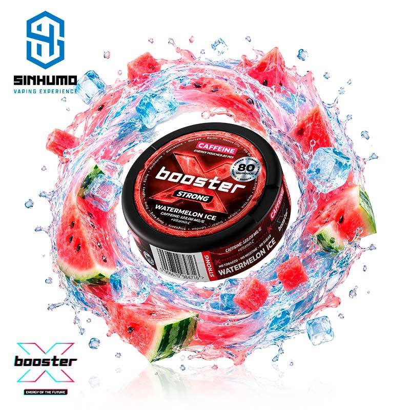 Bolsa de Cafeina Watermelon Ice 80MG by X-Booster