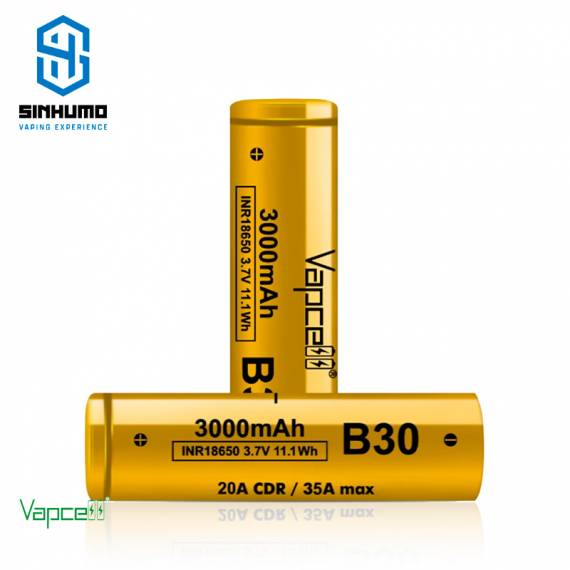 Batería B30 18650 35A 3000mAh (Pack de 2) by Vapcell