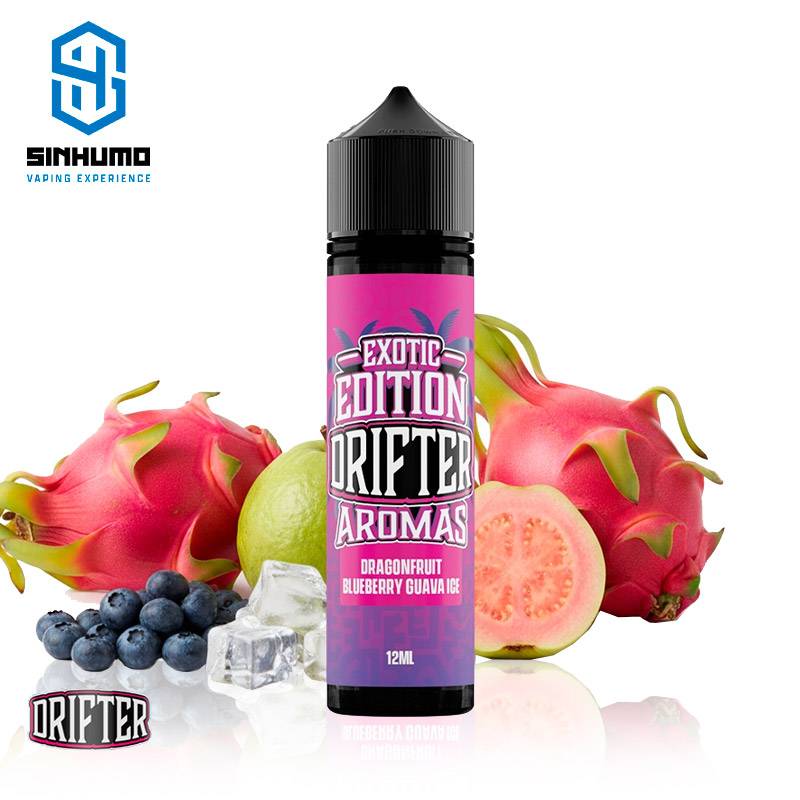 Aroma Dragonfruit Blueberry Guava Ice 12ml Exotic Longfill by Drifter Bar Juice