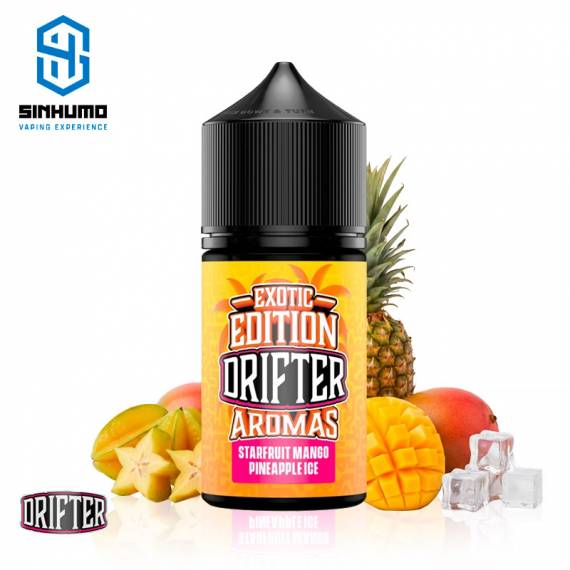 Aroma Starfruit Mango Pineapple Ice 6ml Exotic MiniLongfill by Drifter Bar Juice