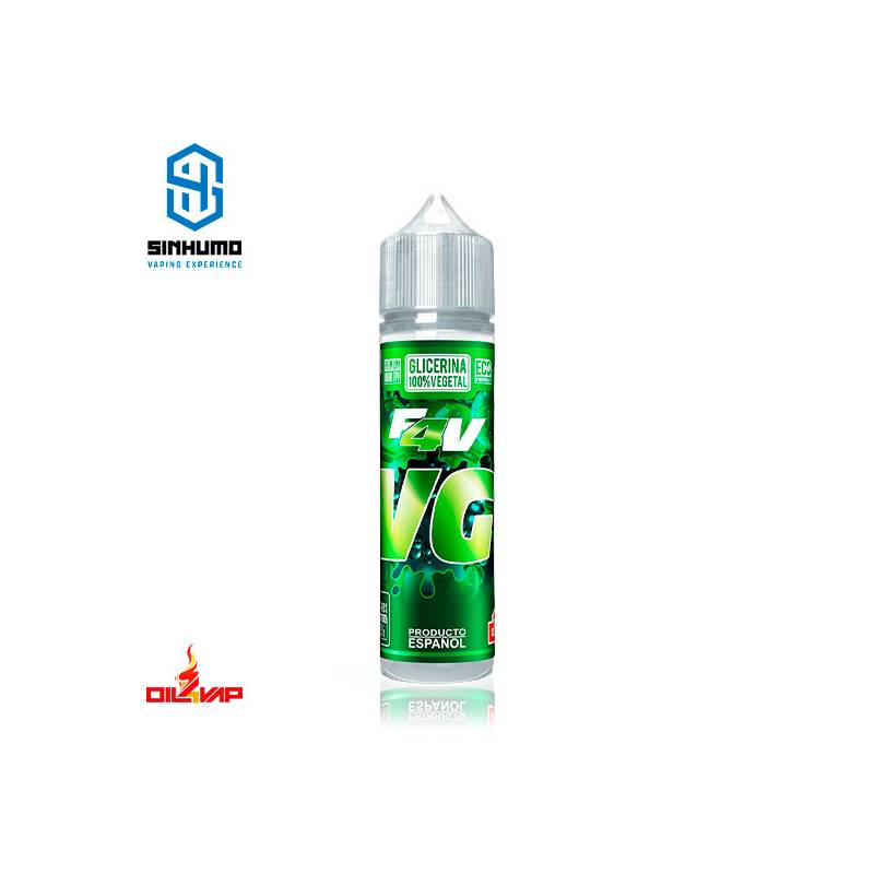 Bases Fast4Vap 100% VG 0mg 50ml en bote de 75ml by Oil4vap