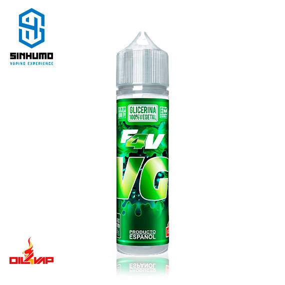 Bases Fast4Vap 100% VG 0mg 50ml en bote de 75ml by Oil4vap