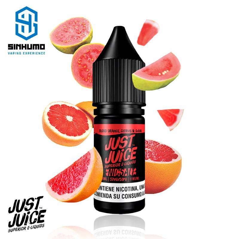 Sales Blood Orange Citrus & Guava 10ml by Just Juice Nic Salt