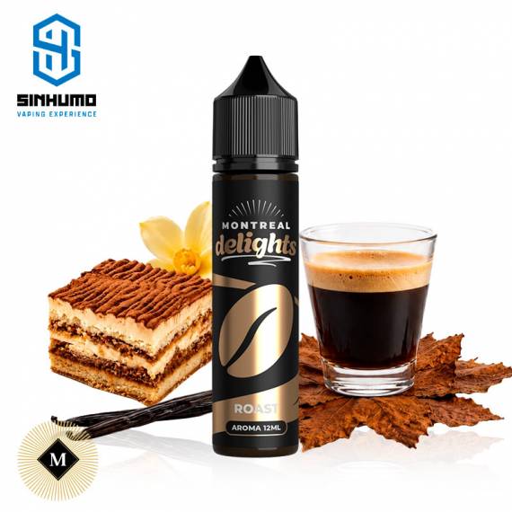 Aroma Roast 12ml Longfill Delights by Montreal Original