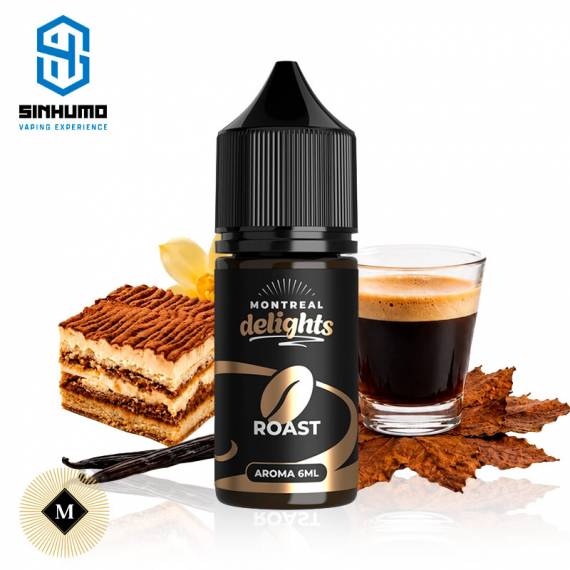 Aroma Roast 6ml MiniLongfill Delights by Montreal Original