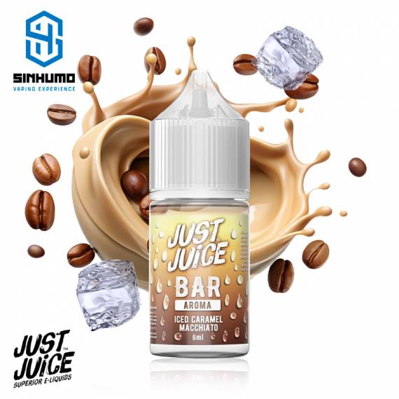Aroma Iced Caramel Macchiato 6ml MiniLongfill Bar by Just Juice