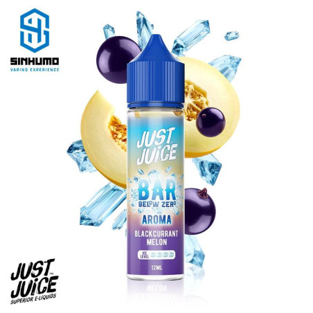 Aroma Blackcurrant Melon 12ml Below Zero Longfill by Just Juice
