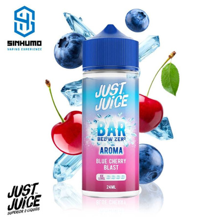 Aroma Blue Cherry Blast 24ml Below Zero Longfill by Just Juice
