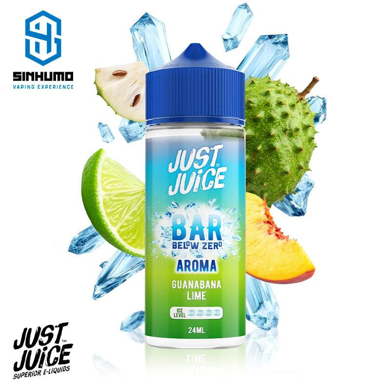 Aroma Guanabana Lime 24ml Below Zero MiniLongfill by Just Juice