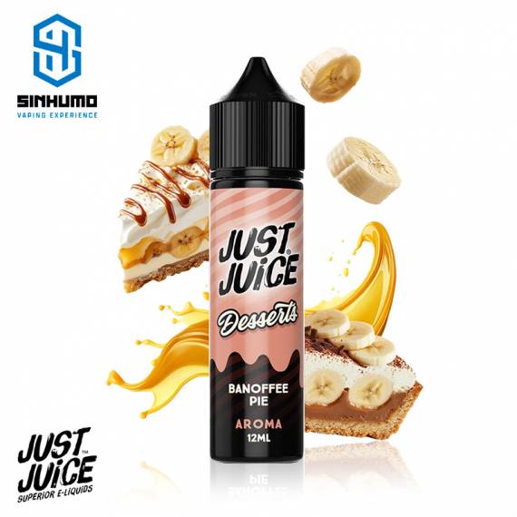 Aroma Banoffee Pie 12ml Desserts Longfill by Just Juice