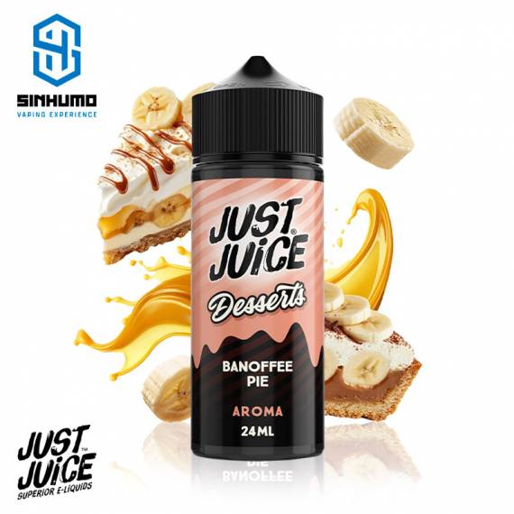 Aroma Banoffee Pie 24ml Desserts Longfill by Just Juice