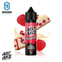 Aroma White Chocolate Raspberry Cheesecake 12ml Desserts MiniLongfill by Just Juice