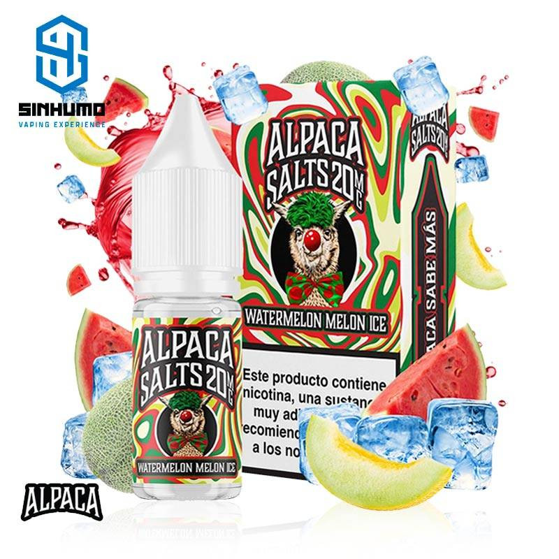 Sales Watermelon Melon Ice 10ml By Alpaca Salts