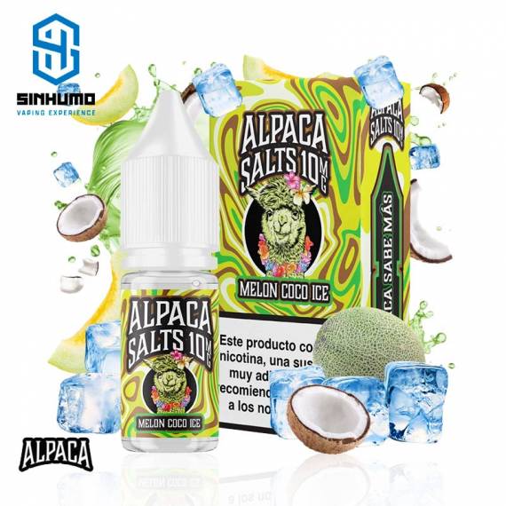Sales Melon Coco Ice 10ml By Alpaca Salts