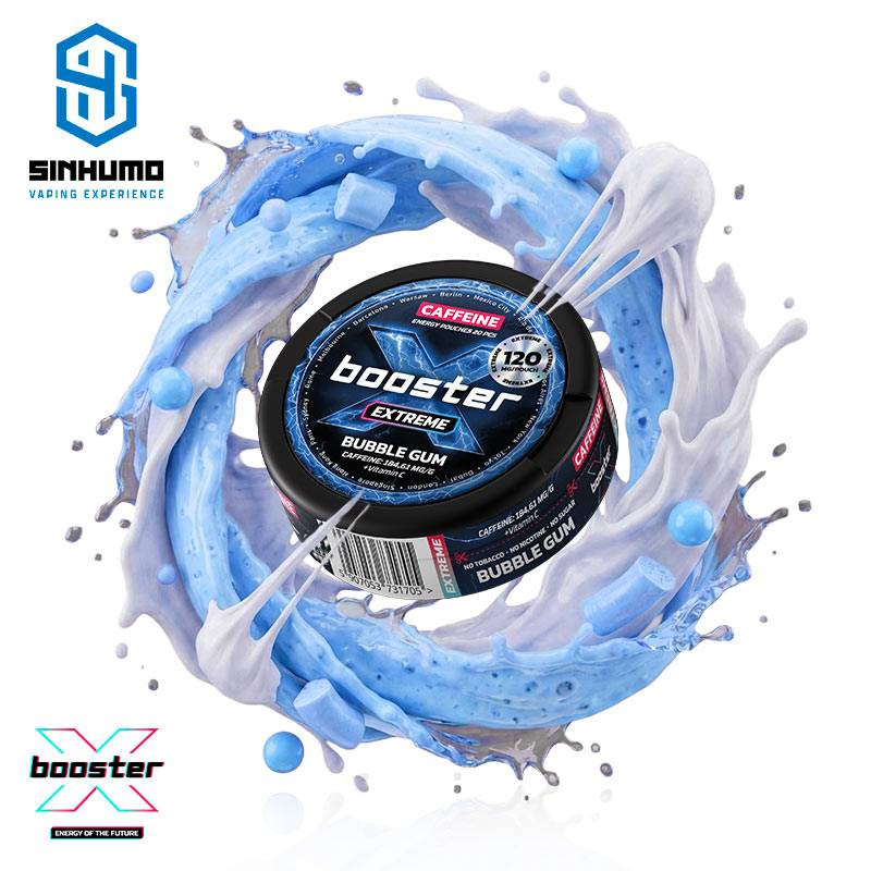 Bolsa de Cafeina Bubble Gum 120MG by X-Booster