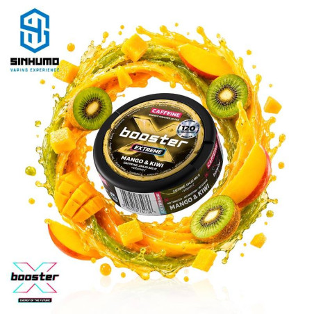 Bolsa de Cafeina Mango Kiwi 120MG by X-Booster