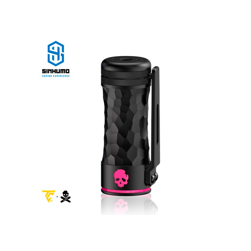 Mod Meca Bonza Pro Hammered Limited Black Pink By Thunder Cloud x Vaping Bogan