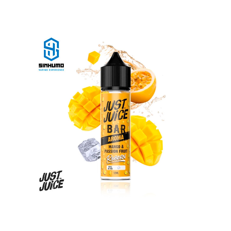 Aroma Mango & Passion Fruit 12ml Longfill Reborn by Just Juice