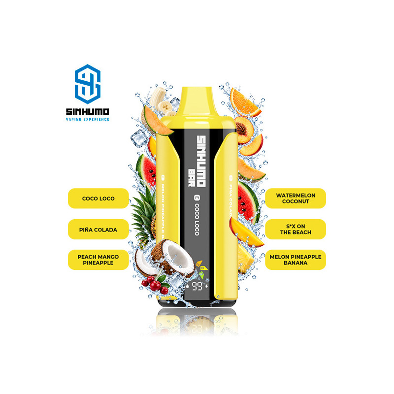 Sinhumo Bar 250K 6 en 1 Yellow 24ml | Sinhumo