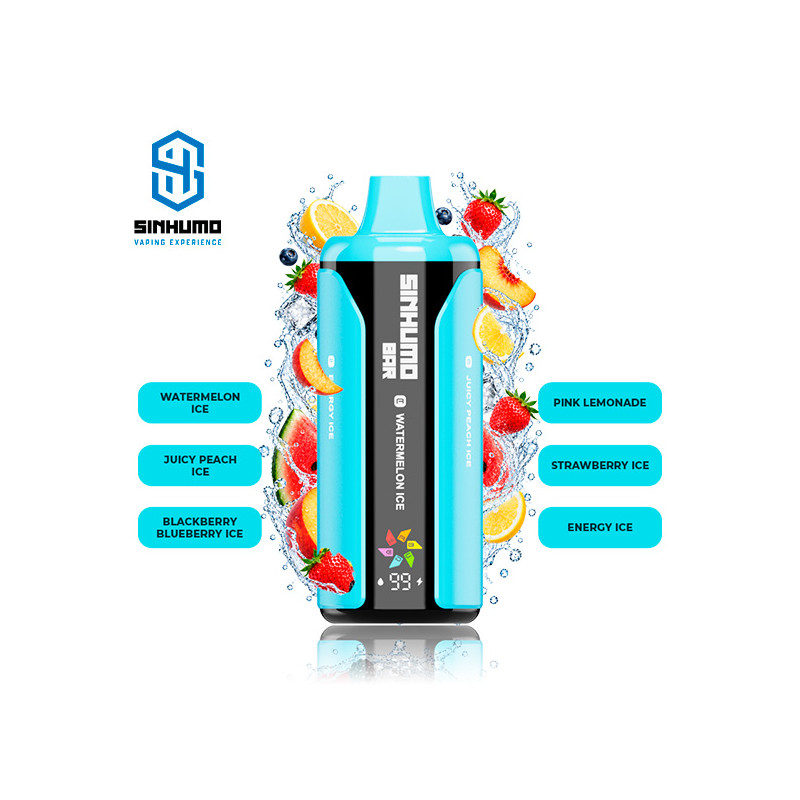 Sinhumo Bar 250K 6 en 1 Blue 24ml