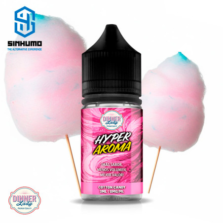 Aroma Cotton Candy 3ml Hyper Minilongfill by Dinner Lady