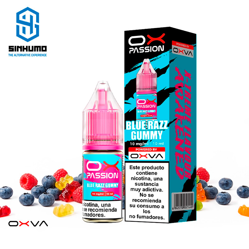 Sales Blue Razz Gummy 10ml Ox Passion By Oxva