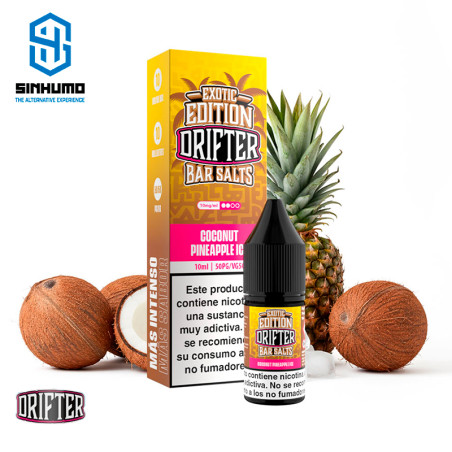 Sales Coconut Pineapple Ice 10ml Exotic By Drifter Bar Salts