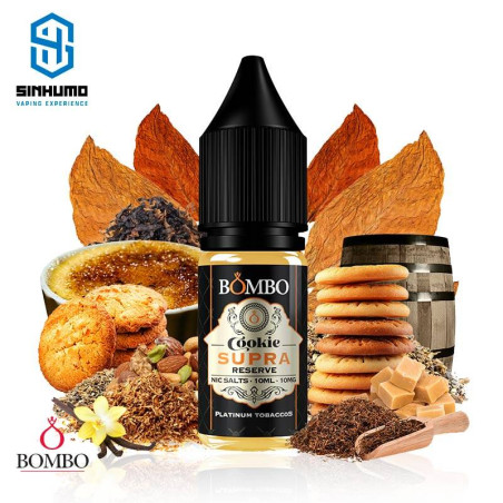 [OUTLET] Sales Cookie Supra Reserve (Platinum Tobaccos) 10ml By Bombo E-liquids