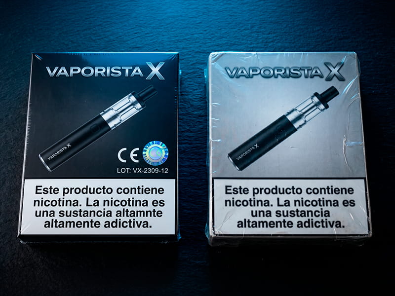packaging vaper original vs falsificado señales identificar