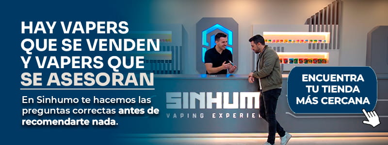 tienda vapeo asesoramiento experto sinhumo
