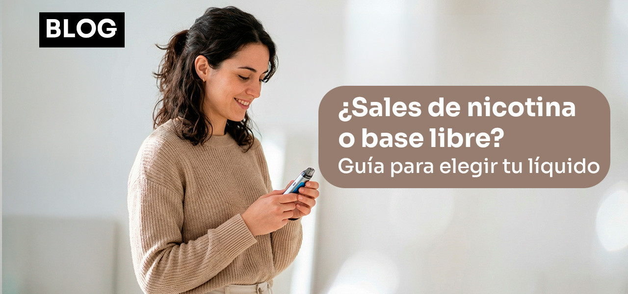 ¿Sales de nicotina o base libre? Guía para elegir tu líquido