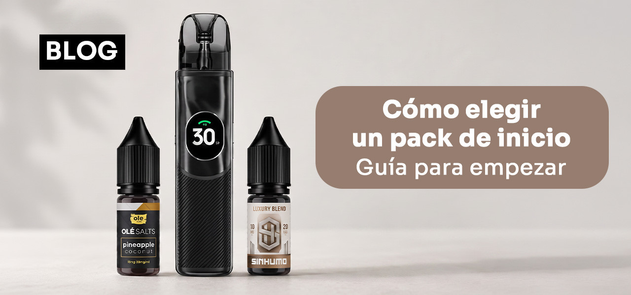 [GUÍA] Cómo elegir un pack de inicio para vapear