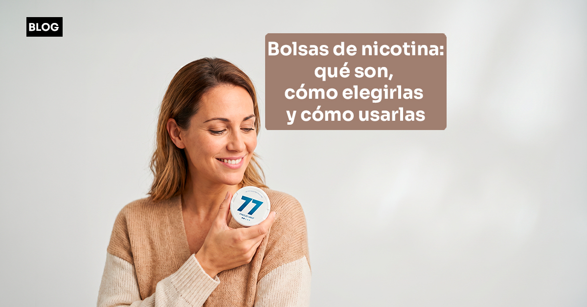 [GUÍA COMPLETA] Bolsas de nicotina: qué son, cómo elegirlas y cómo usarlas